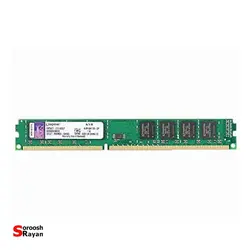 رم کامپیوتر کینگستون مدل ValueRAM DDR3 1600MHz ظرفیت 8 گیگابایت - سروش رایان