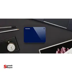 هارد اکسترنال توشیبا مدل Canvio Advance ظرفیت 1 ترابایت - سروش رایان