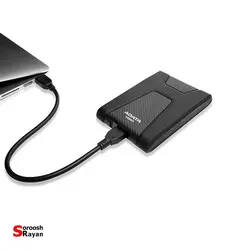 هارددیسک اکسترنال ای دیتا مدل دش‌درایو دیوربل HD650 ظرفیت 1 ترابایت