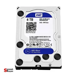 هارددیسک اینترنال وسترن دیجیتال مدل Blue WD40EZRZ ظرفیت 4 ترابایت - سروش رایان