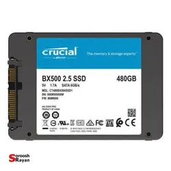 اس اس دی اینترنال کروشیال مدل BX500 ظرفیت 480 گیگابایت - سروش رایان