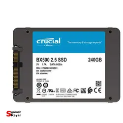 اس اس دی اینترنال کروشیال مدل BX500 ظرفیت 240 گیگابایت