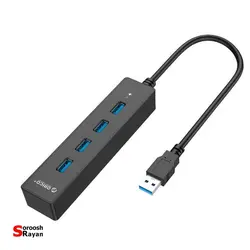 هاب USB 3.0 چهار پورت اوریکو مدل W8PH4-U3 - سروش رایان