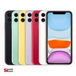 گوشی موبایل اپل مدل iPhone 11 دو سیم‌ کارت ظرفیت 128 گیگابایت و رم 4 گیگابایت - سروش رایان