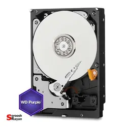 هارددیسک اینترنال وسترن دیجیتال مدل Purple WD60PURZ ظرفیت 6 ترابایت - سروش رایان