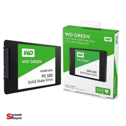 حافظه SSD وسترن دیجیتال مدل GREEN WDS240G1G0A ظرفیت 240 گیگابایت - سروش رایان
