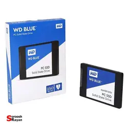 حافظه SSD وسترن دیجیتال مدل BLUE WDS250G1B0A ظرفیت 250 گیگابایت