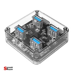 هاب USB 3.0 چهار پورت اوریکو مدل MH4U-U3 - سروش رایان