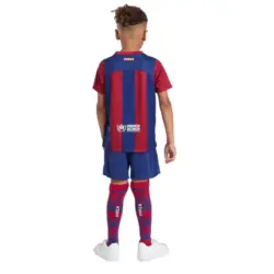 لباس اول بارسلونا 2024 بچگانه