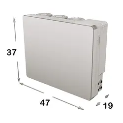 دستگاه تصفیه آب خانگی Atlantic 2W X1000 به همراه شیر دوکاره | تصفیه آب خانگی | دستگاه تصفیه آب | اس اس وی