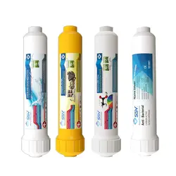 فیلتر دستگاه تصفیه آب مدل  Post carbon و Mineral و Alkaline و Nano silver به همراه شارژ یدک