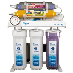 دستگاه تصفیه آب خانگی MaxTec 2W X1000 به همراه شیر دوکاره | تصفیه آب خانگی | دستگاه تصفیه آب | اس اس وی