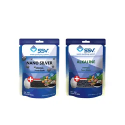 فیلتر دستگاه تصفیه آب مدل   Alkaline و Nano silver به همراه شارژ یدک
