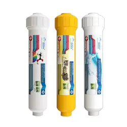 فیلتر دستگاه تصفیه آب مدل  Post carbon و Mineral و Alkaline به همراه شارژ یدک