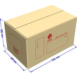 کارتن اسباب کشی و جابجایی صنایع سهند مدل A1