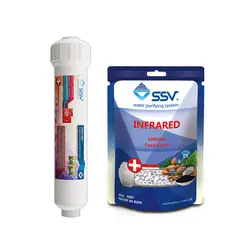 فیلتر شارژپذیر Infrared به همراه شارژ یدک 320 گرم مدل