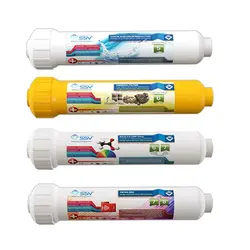 فیلتر دستگاه تصفیه آب مدل  Post carbon و Mineral و Alkaline وInfrared به همراه شارژ یدک