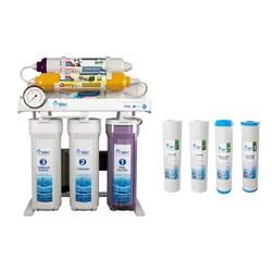 دستگاه تصفیه آب خانگی MaxTec X700 + فیلتر بسته 4 عددی | تصفیه آب خانگی | دستگاه تصفیه آب | اس اس وی