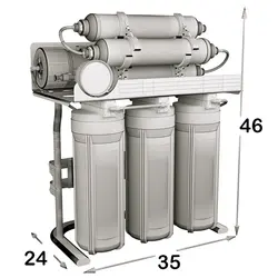 دستگاه تصفیه آب خانگی MaxTec X700 + فیلتر بسته 4 عددی | تصفیه آب خانگی | دستگاه تصفیه آب | اس اس وی