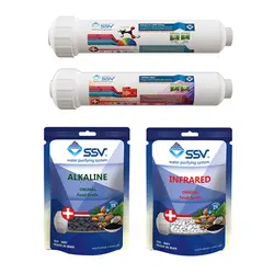 فیلتر دستگاه تصفیه آب مدل Alkaline و Infrared به همراه شارژ یدک | تصفیه آب خانگی | گروه صنایع سهند