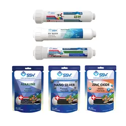 فیلتر دستگاه تصفیه آب مدل   Alkaline و Zinc وNano silver به همراه شارژ یدک