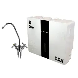 دستگاه تصفیه آب خانگی Atlantic 2W X800 به همراه شیر دوکاره | تصفیه آب خانگی | دستگاه تصفیه آب | اس اس وی