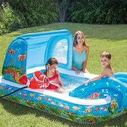 استخر بادی سرسره دار ماهی intex 57447 | فروشگاه استور اینتکس