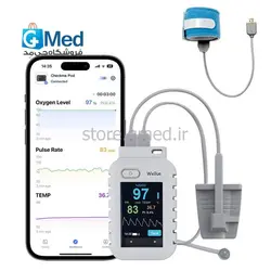 دستگاه پالس اکسیمتر برند Viatom مدل Checkme pod - فروشگاه تجهیزات پزشکی جی مِد