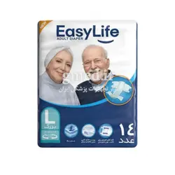 پوشینه چسبی بزرگسال ایزی لایف EASY LIFE ساخت ایران - فروشگاه تجهیزات پزشکی جی مِد