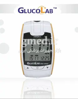 دستگاه قند خون (50 نوار) (Infopia) glucolab کره جنوبی