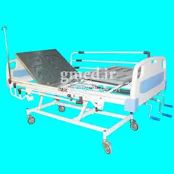 تخت بیمارستانی سه شکن مکانیکی مارک صحرایی کد 103 ساخت ایران