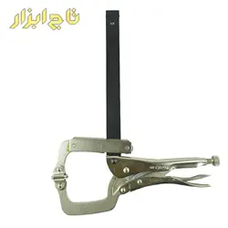 انبر قفلی تسمه دار ایران پتک مدل HM 1010 سایز 10 اینچ