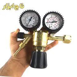 رگلاتور دو گیجه تمام برنجی Ar/CO2 توان جم مدل TJI 0211