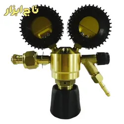 رگلاتور دو گیجه تمام برنجی Ar/CO2 توان جم مدل TJI 0211