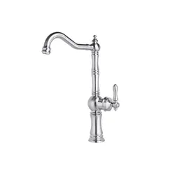 ست شیرآلات ساره کروم ویژوال - آینه دکوراتیو و روشویی تجسم