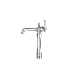 ست شیرآلات ساره کروم ویژوال - آینه دکوراتیو و روشویی تجسم