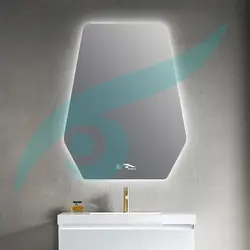 آینه چراغ‌دار الماس