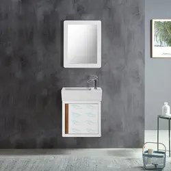 روشویی کابینتی آندره سفید