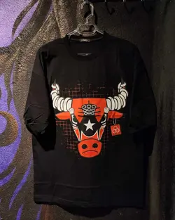 تیشرت شیکاگو بولز پشت چاپ کد 244