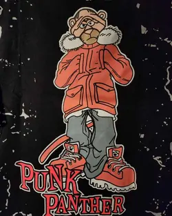 تیشرت پلنگ صورتی پشت چاپ کد 276