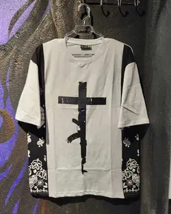 تیشرت صلیب و کلاشینکف کد 277