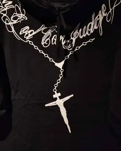 تیشرت کلاهدار صلیب کد 285