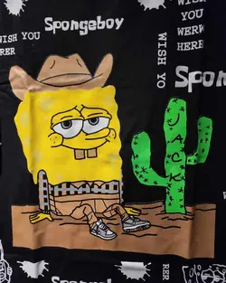 تیشرت باب اسفنجی کد 333