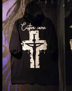 تیشرت کلاهدار صلیب کد 334