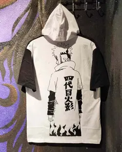 تیشرت کلاهدار انیمه کد 419