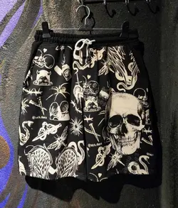 شلوارک اسکلتی کد 473