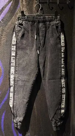 شلوار اسلش بغل نوشته کد 825