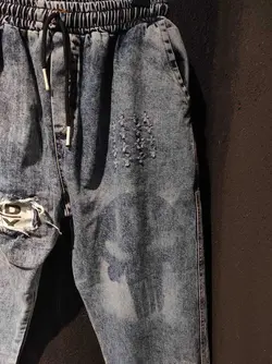 شلوار اسلش لش چاپ لیزری