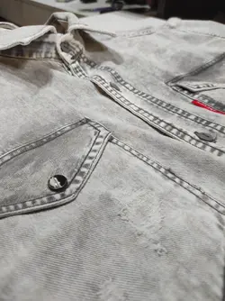 پیراهن جین پارچه سنگشور