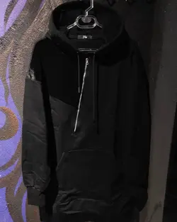 هودی لانگ مشکی